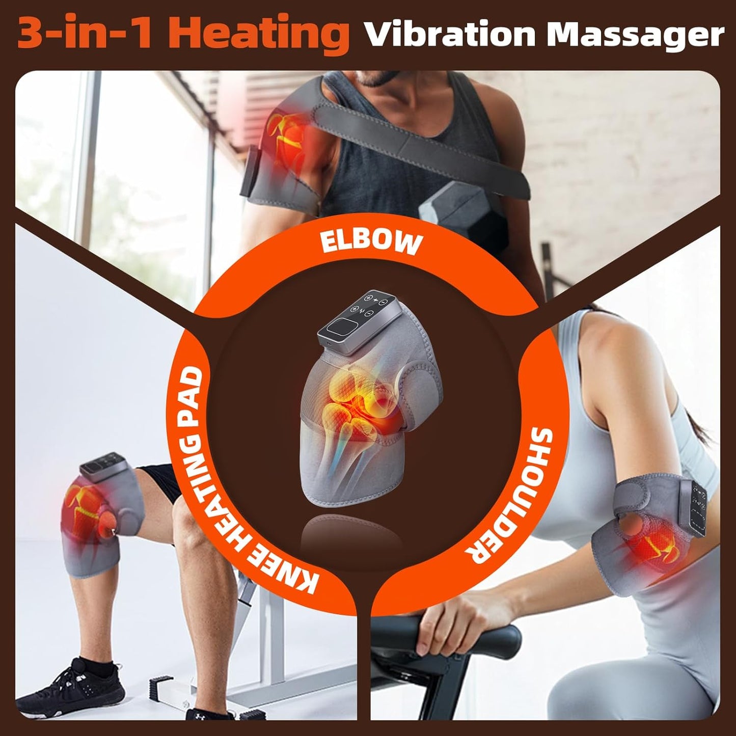 Rodillera Eléctrica Térmica Inteligente